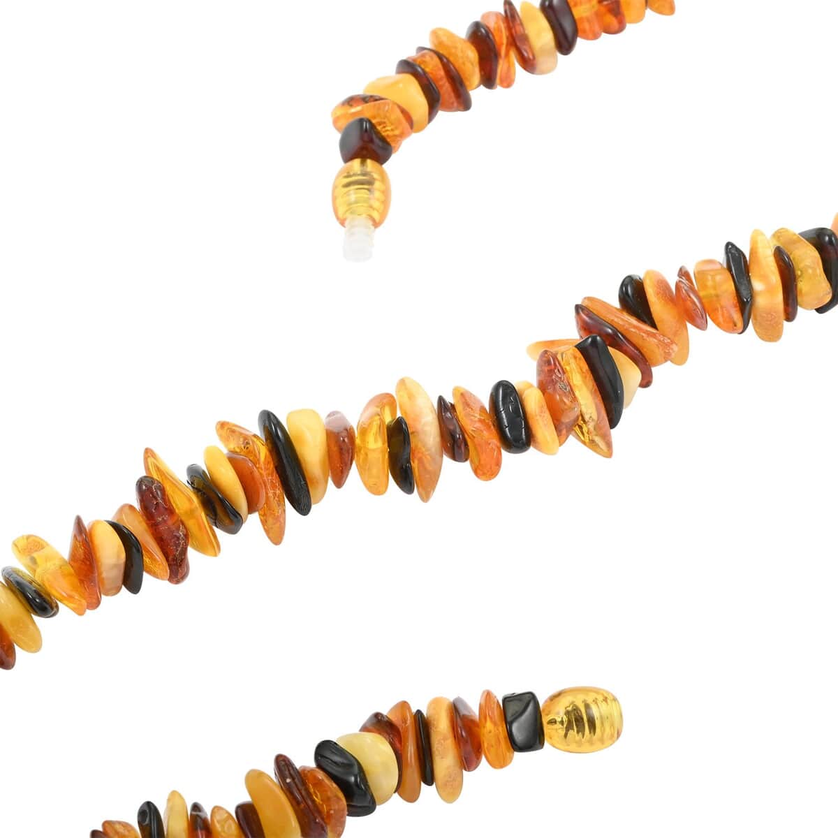 Baltic Amber Beaded Necklace 24 Inches image number 3
