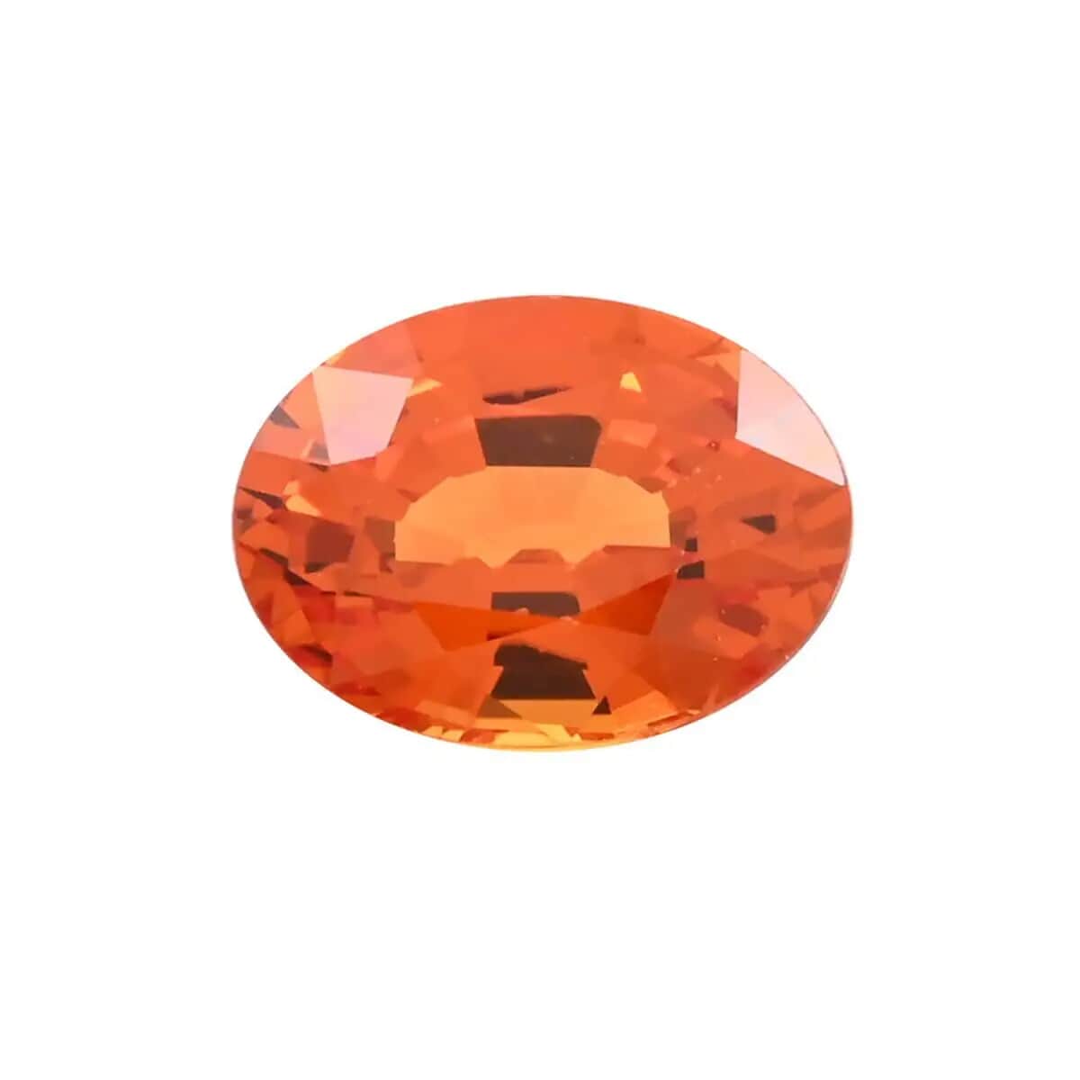 AAAA Orange Sapphire Set of 2 (Ovl 7x5 mm) 2.00 ctw image number 1