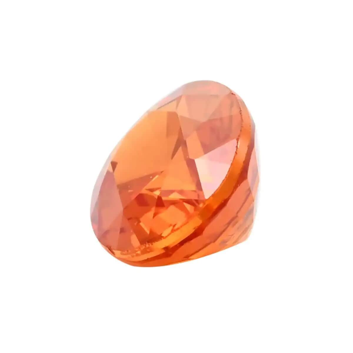 AAAA Orange Sapphire Set of 2 (Ovl 7x5 mm) 2.00 ctw image number 2