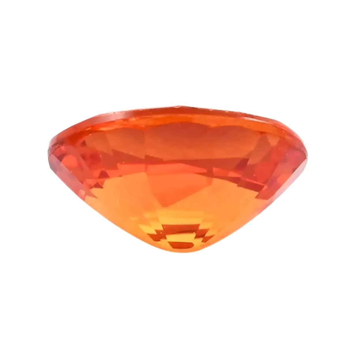 AAAA Orange Sapphire Set of 2 (Ovl 7x5 mm) 2.00 ctw image number 3