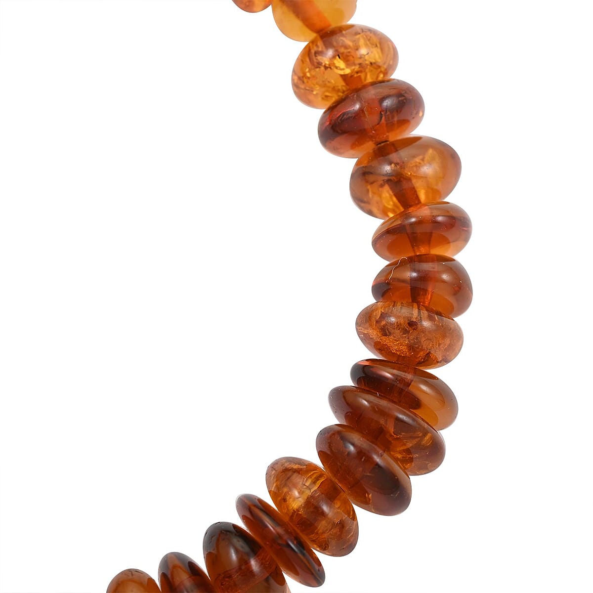 Baltic Amber Stretch Bracelet 80.00 ctw image number 2