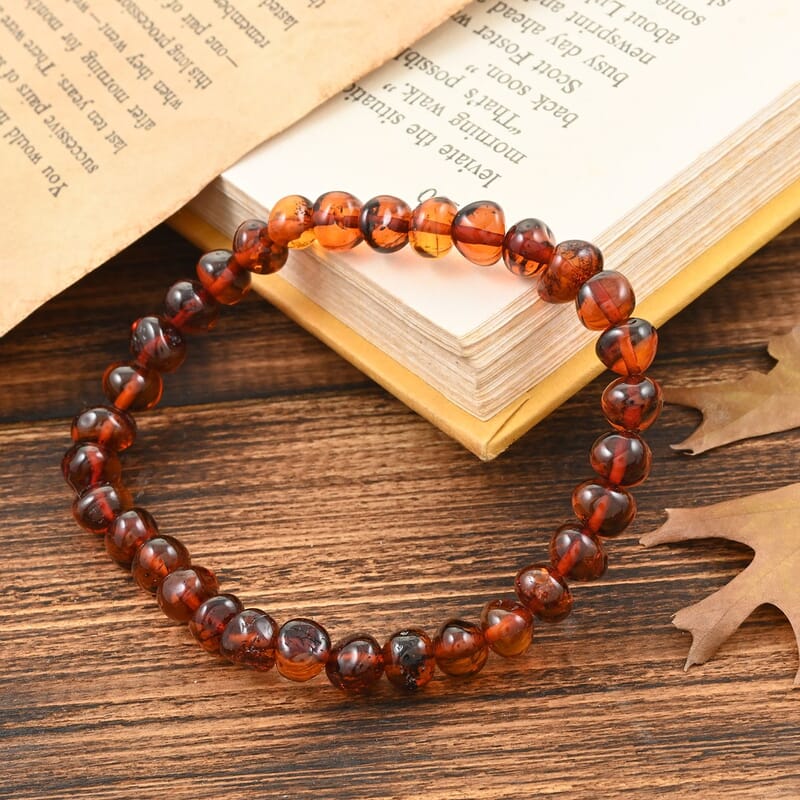 Baltic Amber Stretch Bracelet