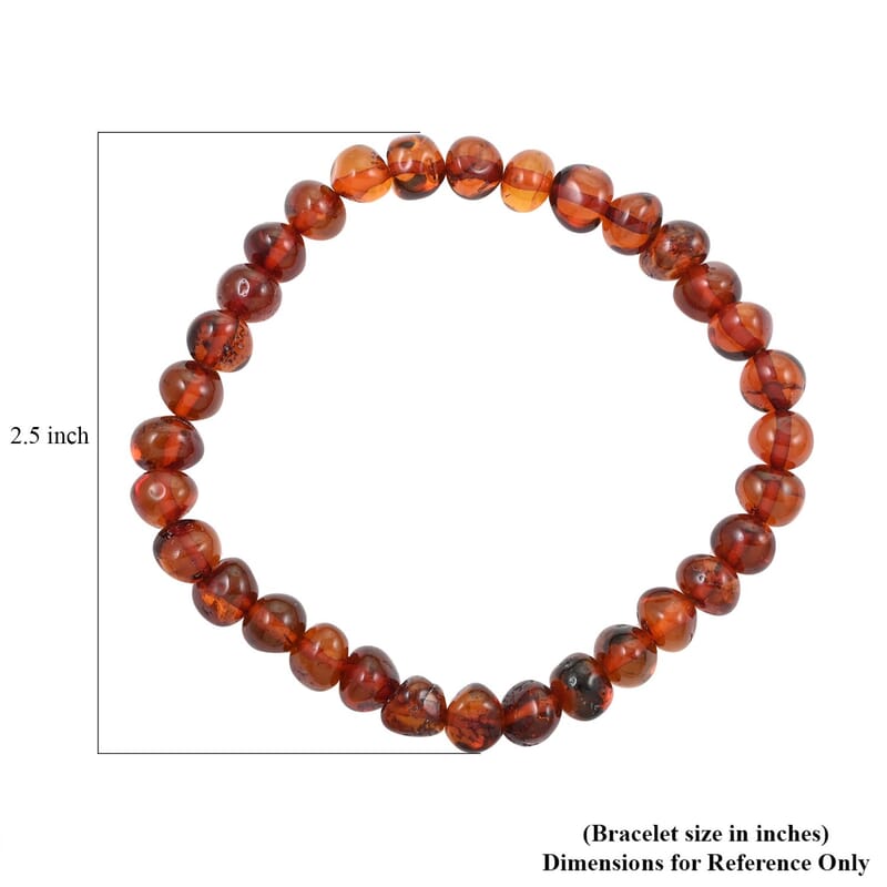 Baltic Amber Stretch Bracelet