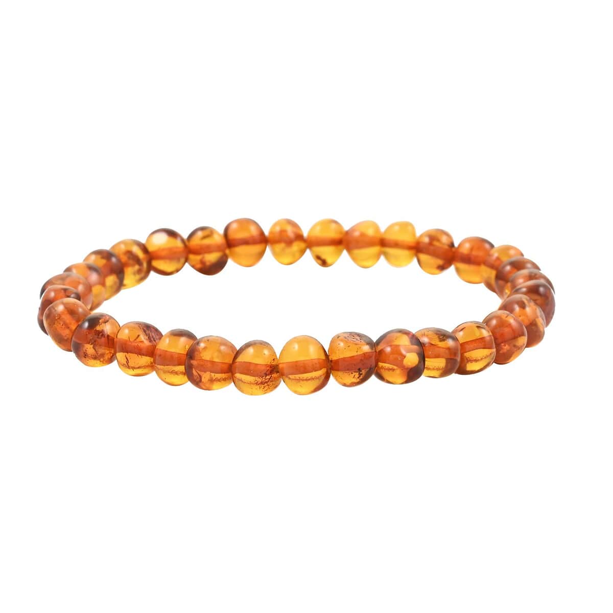 Baltic Amber Stretch Bracelet image number 0