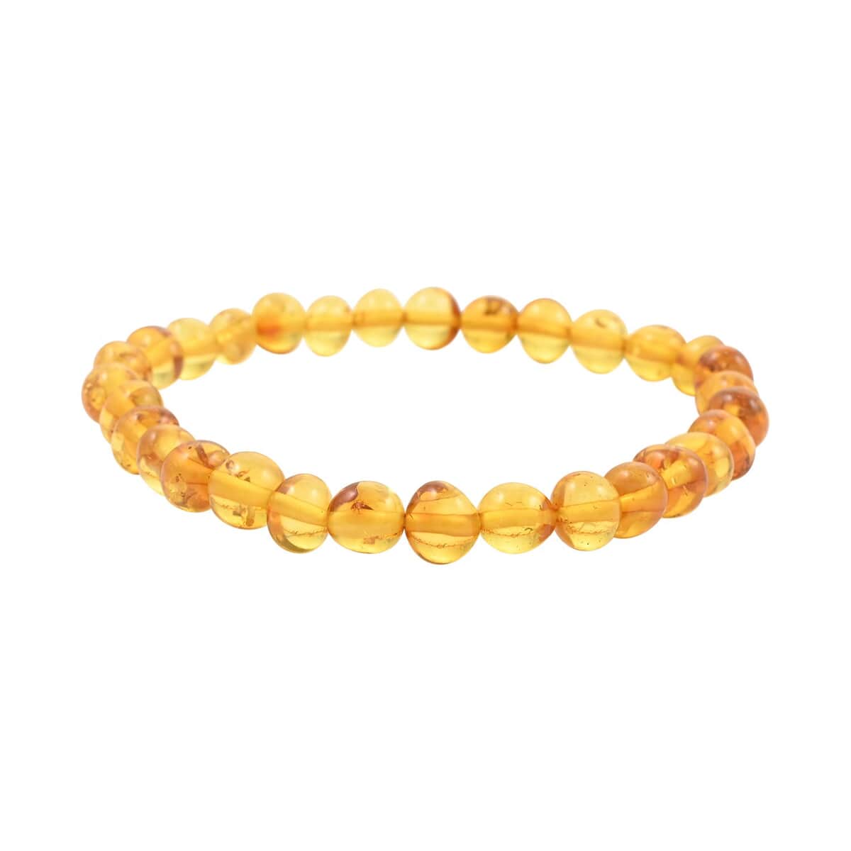 Baltic Amber Stretch Bracelet image number 0