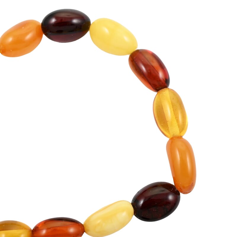 Baltic Amber Baby Size Stretch Bracelet