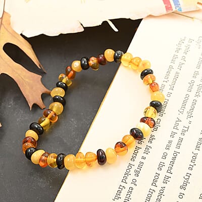 Baltic Amber Beaded Bracelet