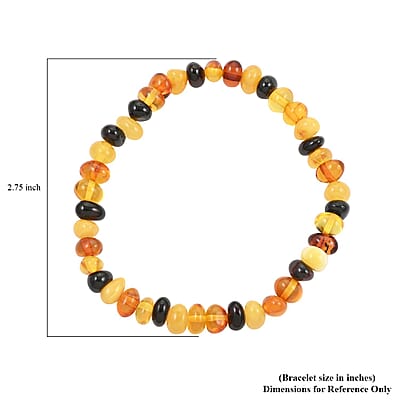 Baltic Amber Beaded Bracelet