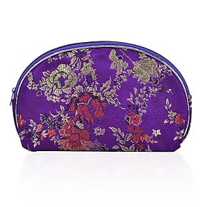 Livmore Set of 10 Purple Color Multi-Purpose Jewelry Bags with Zipper, Each Size has Two Bag