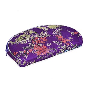 Livmore Set of 10 Purple Color Multi-Purpose Jewelry Bags with Zipper, Each Size has Two Bag