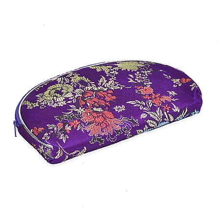 Purple Floral Print - Product card gallery slide 3 (10177144324409)
