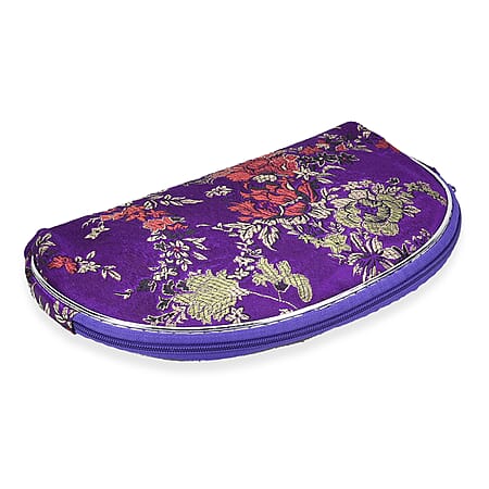 Purple Floral Print - Product card gallery slide 4 (10177144324409)