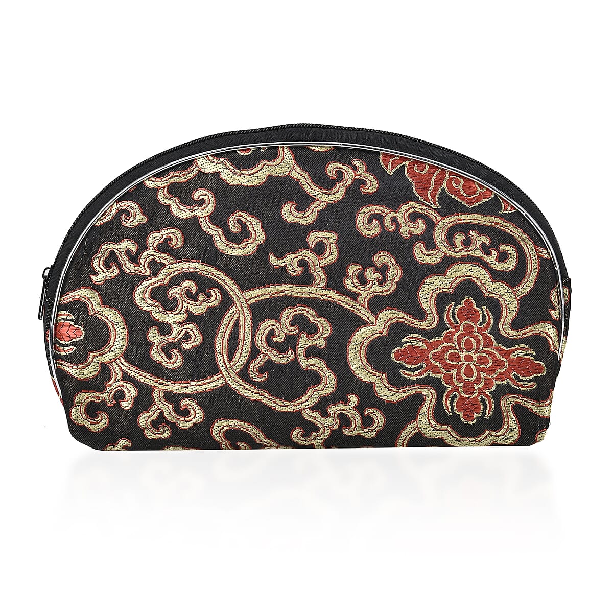 Livmore Set of 10 Black Color Multi-Purpose Jewelry Bags with Zipper, Each Size has Two Bag image number 1