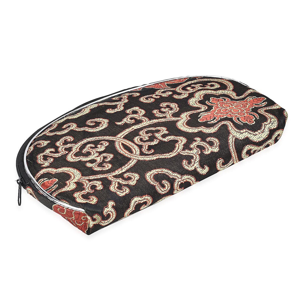 Livmore Set of 10 Black Color Multi-Purpose Jewelry Bags with Zipper, Each Size has Two Bag image number 2