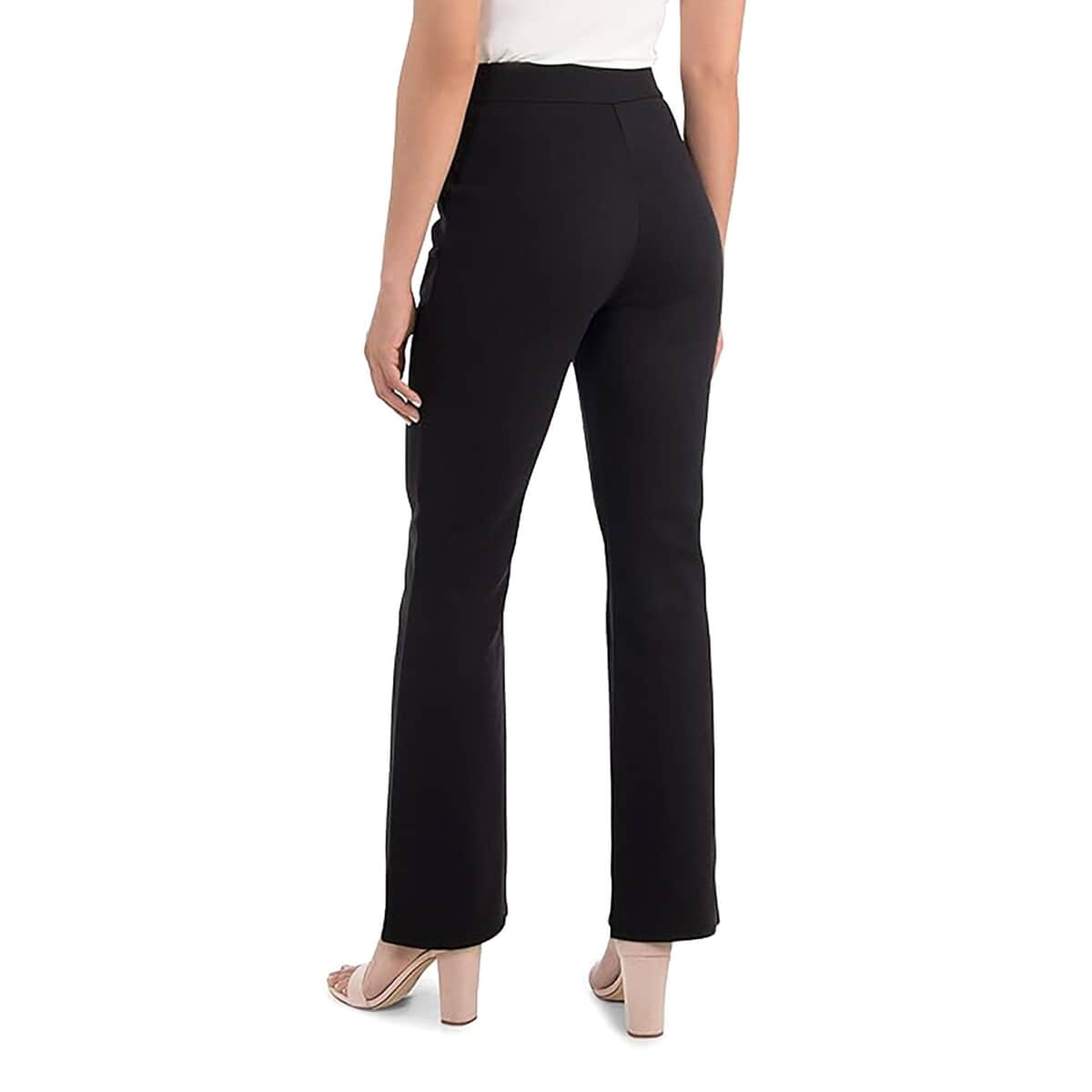 Black High Waisted Pants - M image number 2