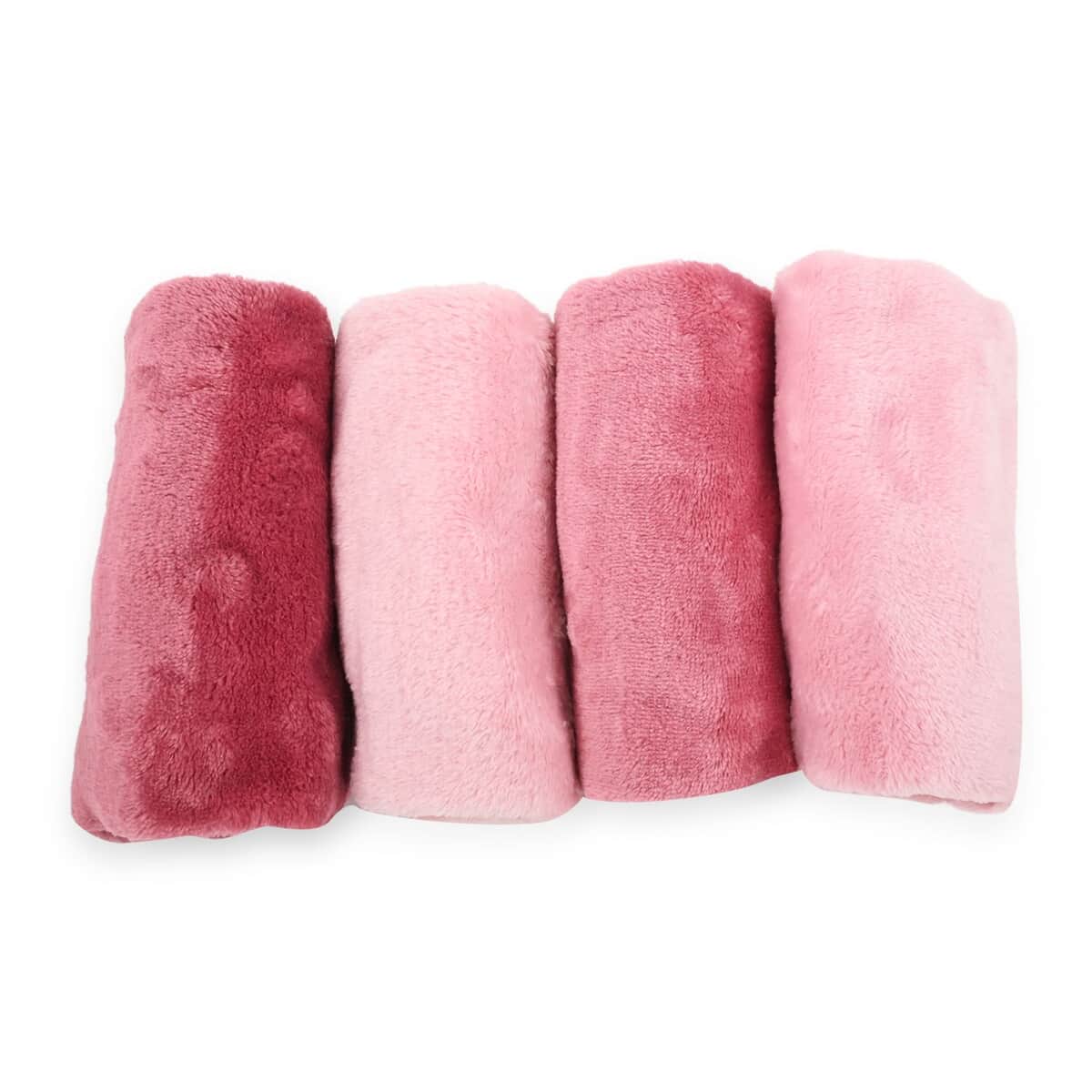 Pink Reusable Facial Towels image number 2