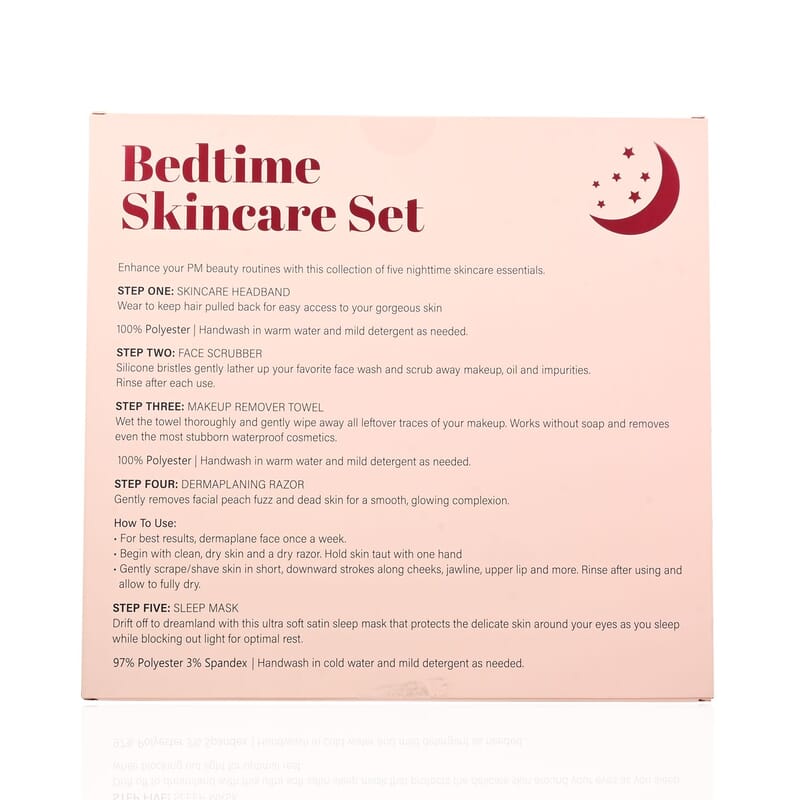 5pc Bedtime Skincare Set