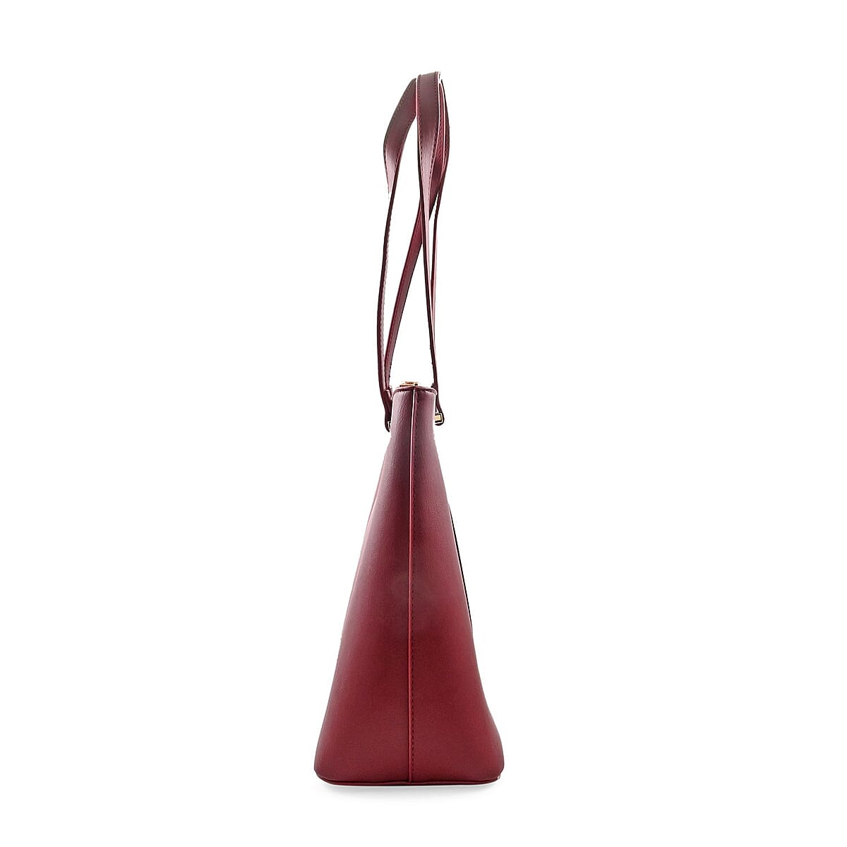 Badgley Mischka Wine Vegan Leather Handbag image number 2