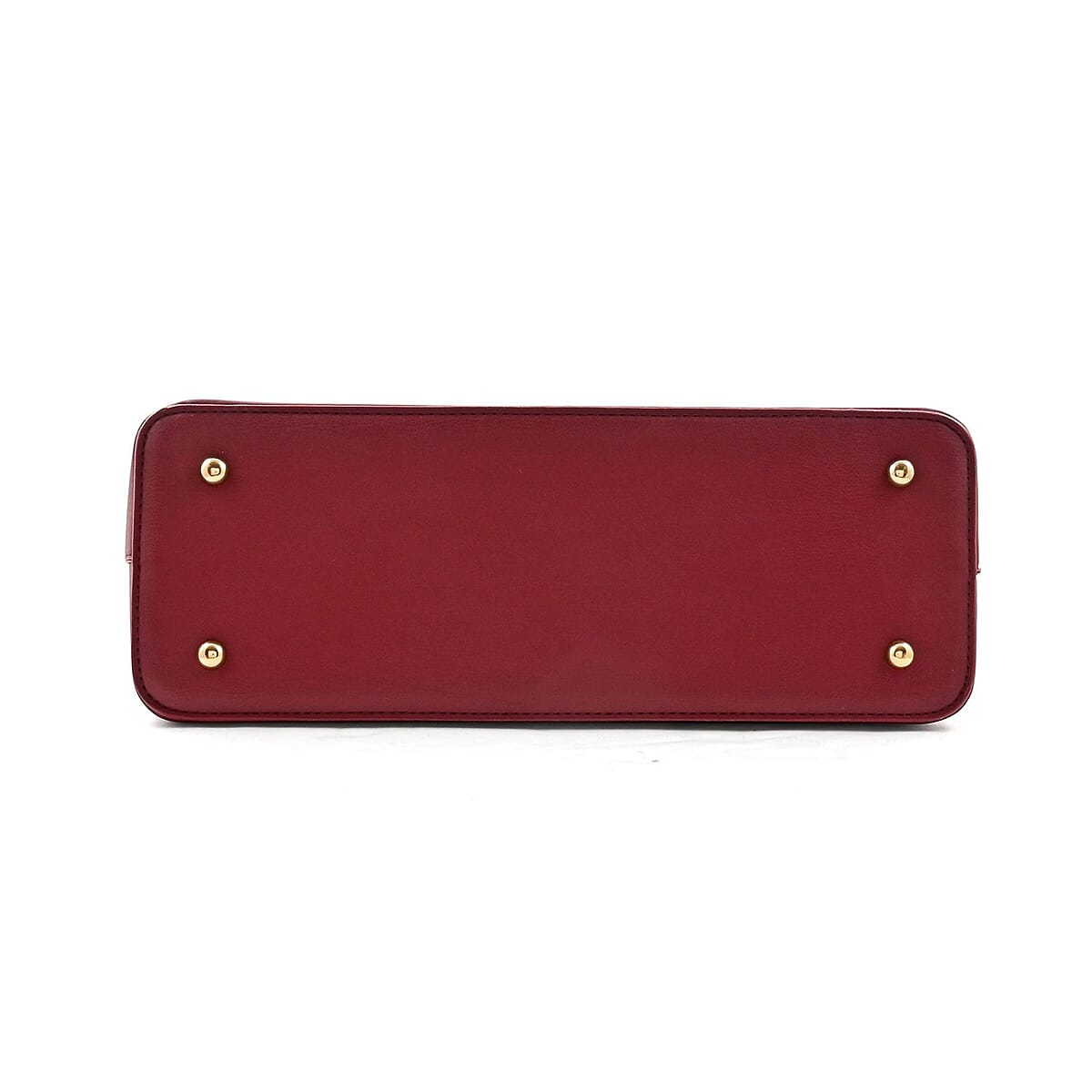 Badgley Mischka Wine Vegan Leather Handbag image number 3