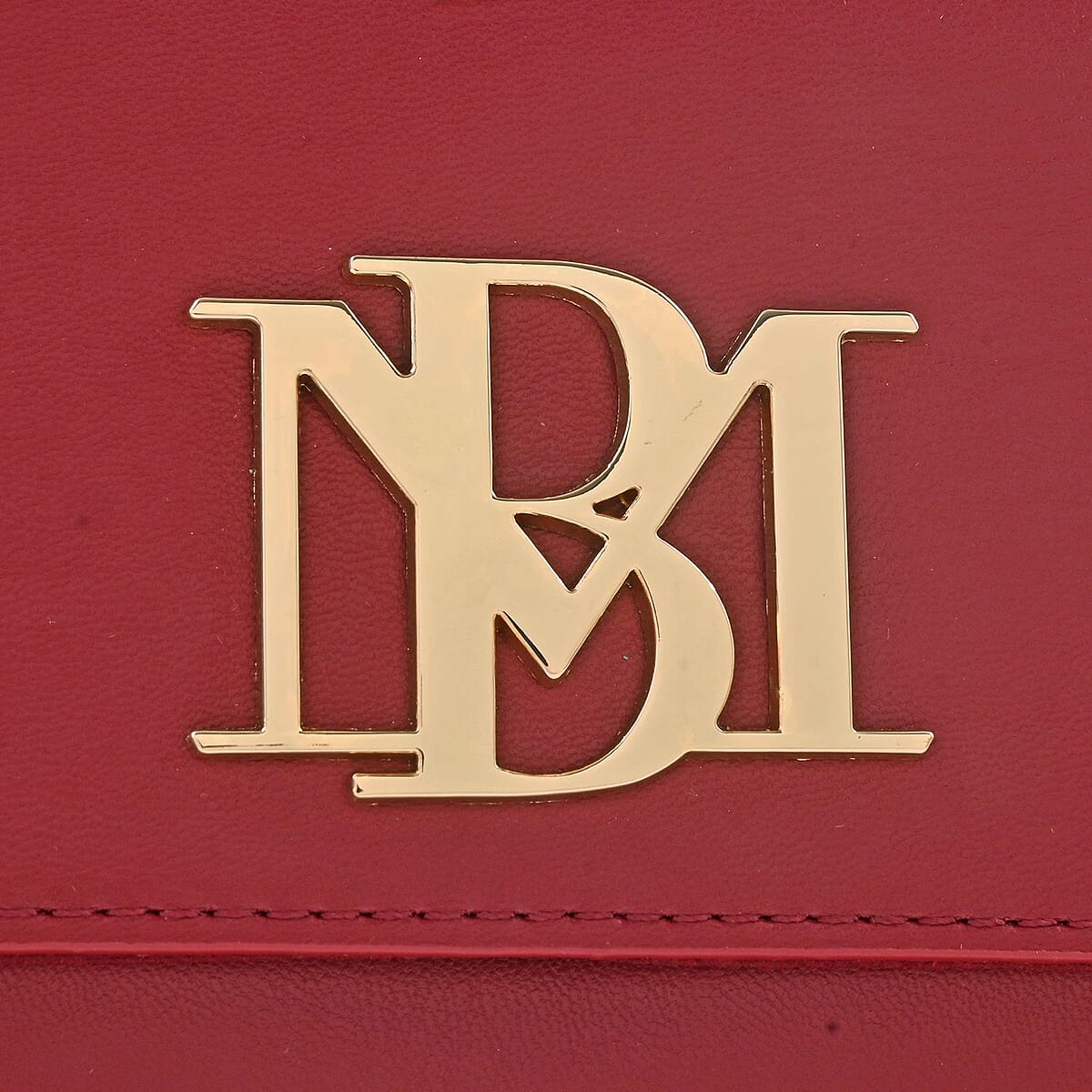 Badgley Mischka Wine Vegan Leather Handbag image number 6