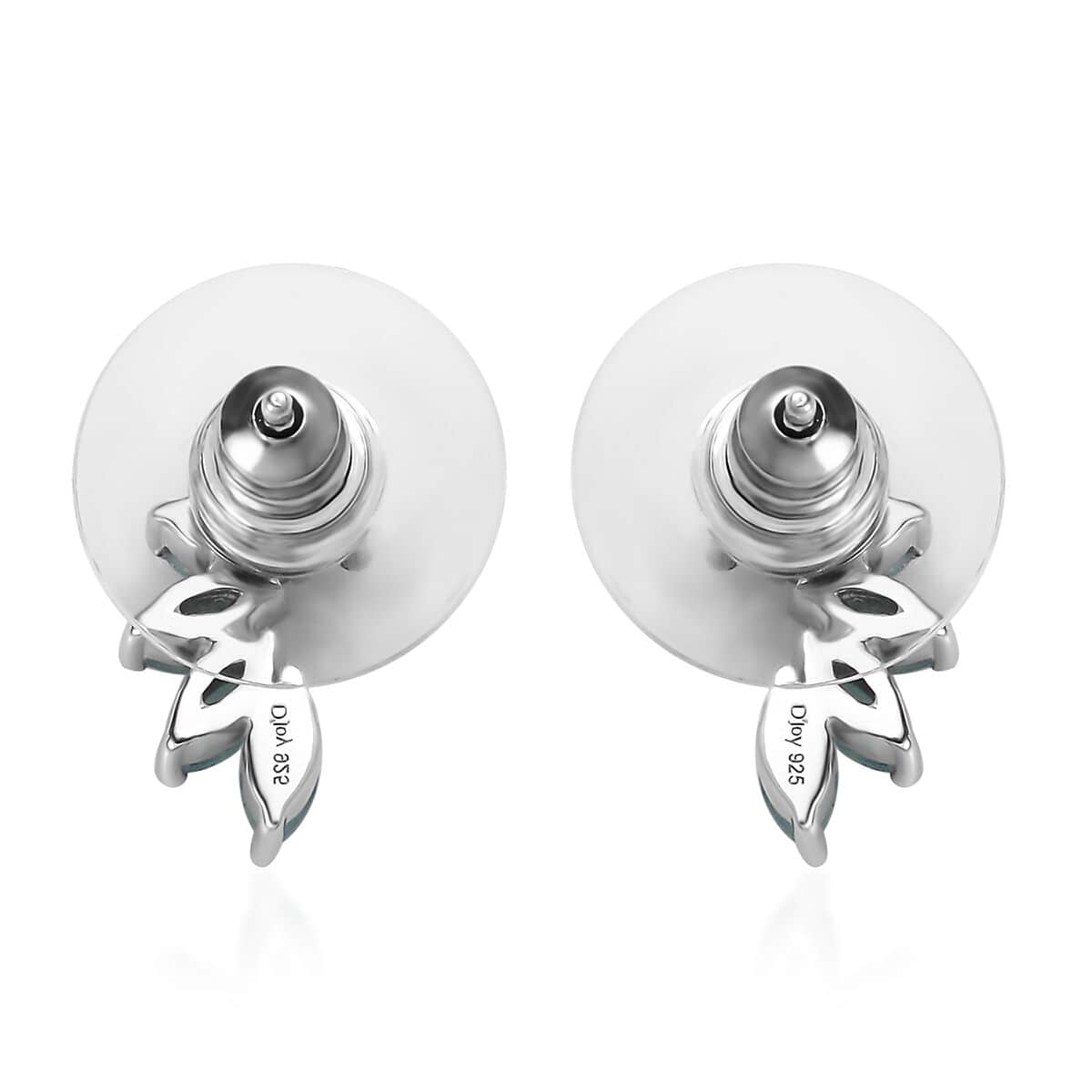 Premium Grandidierite Earrings in Platinum Over Sterling Silver 0.90 ctw image number 4