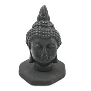 Shungite Buddha Head