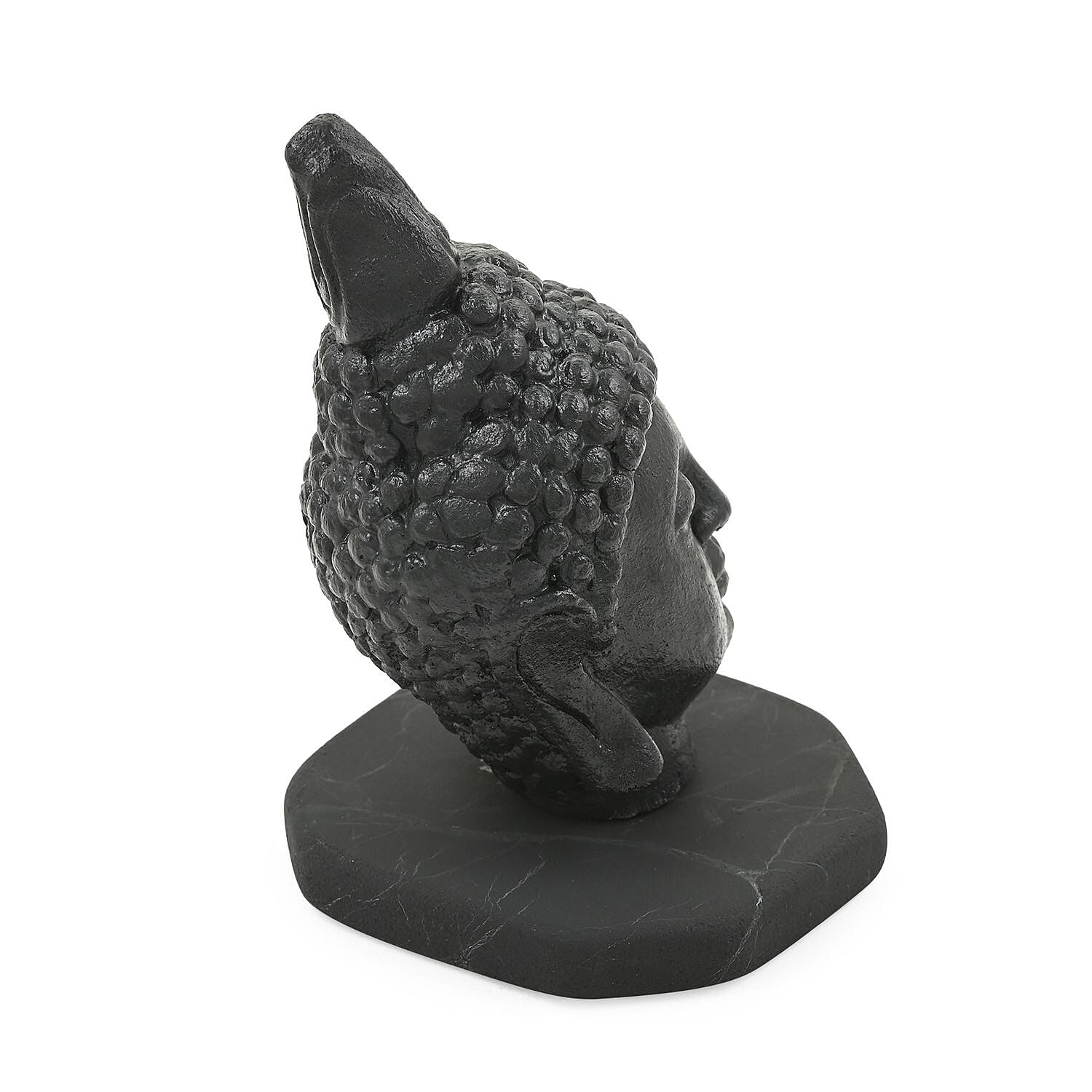 Shungite Buddha Head