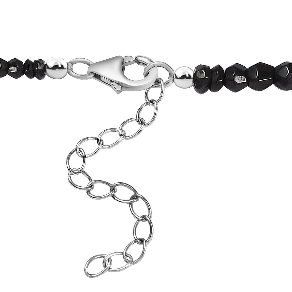 Multi-Tourmaline Necklace 18-20 Inches in Platinum Over Sterling Silver 62.25 ctw image number 4