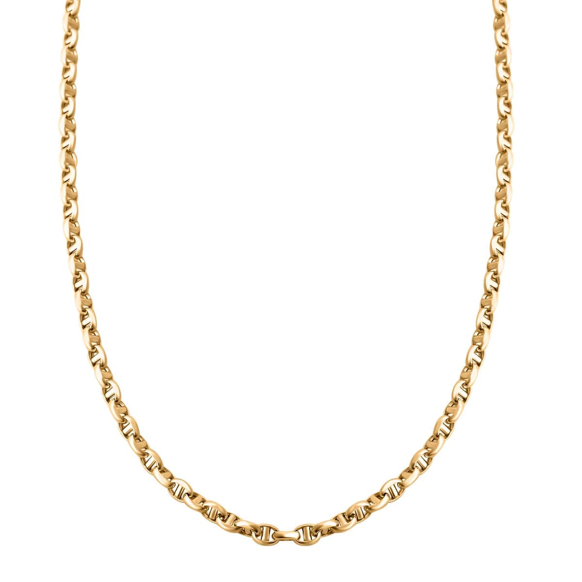 14K Yellow Gold 3mm Filk Chain Necklace 20 Inches 5.20 Grams image number 0