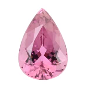 Certified & Appraised AAAA Red Tourmaline (Pear Free Size) 3.00 ctw