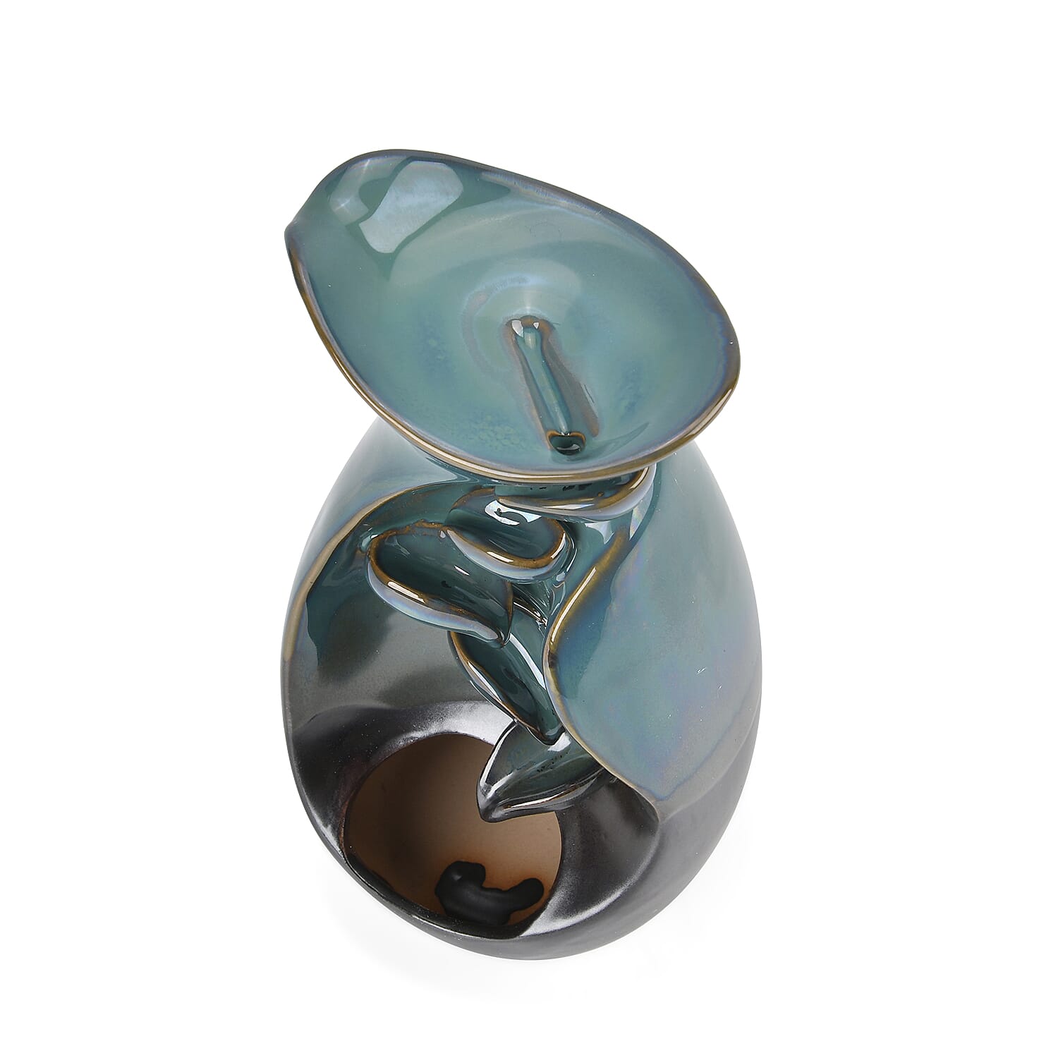 Buy Blue Vase Ceramic Backflow Incense Holder Incense Burner