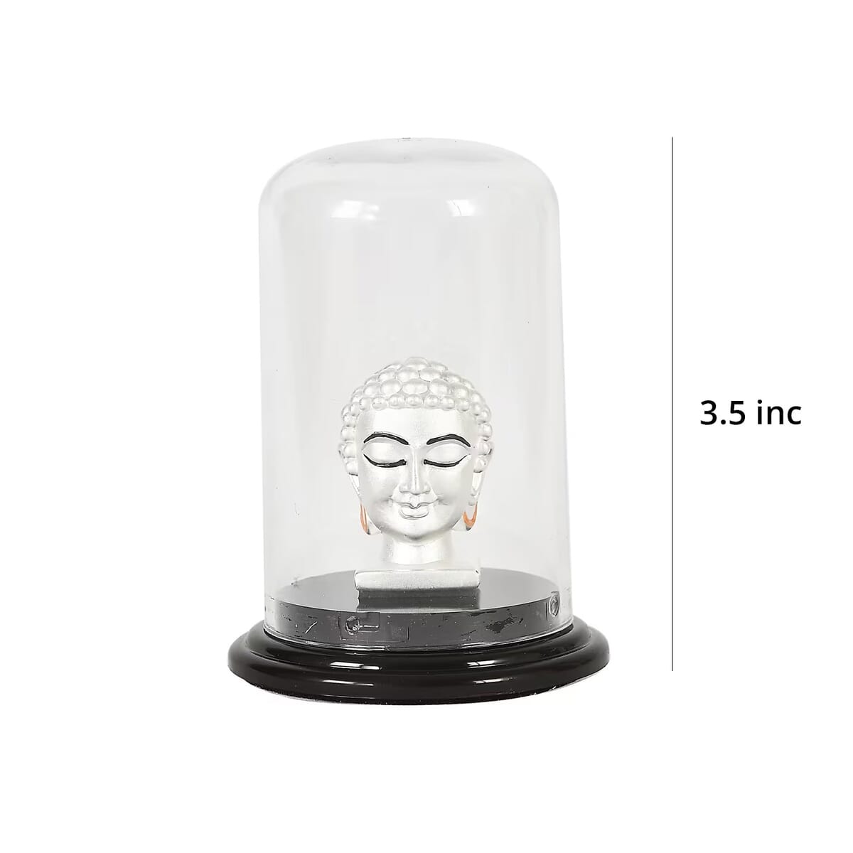 999 Fine Sterling Silver Buddha Head Idol Box (5 g) image number 7