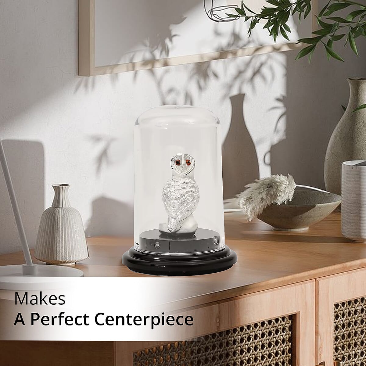 999 Fine Silver Owl Idol Box 3.70 Grams image number 5