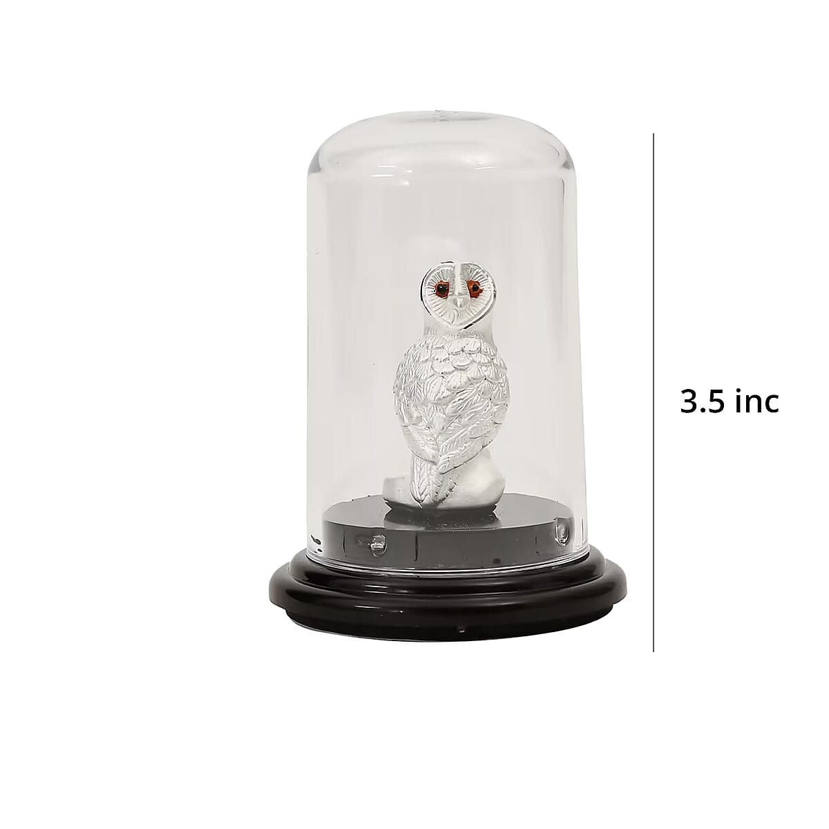 999 Fine Silver Owl Idol Box 3.70 Grams image number 7