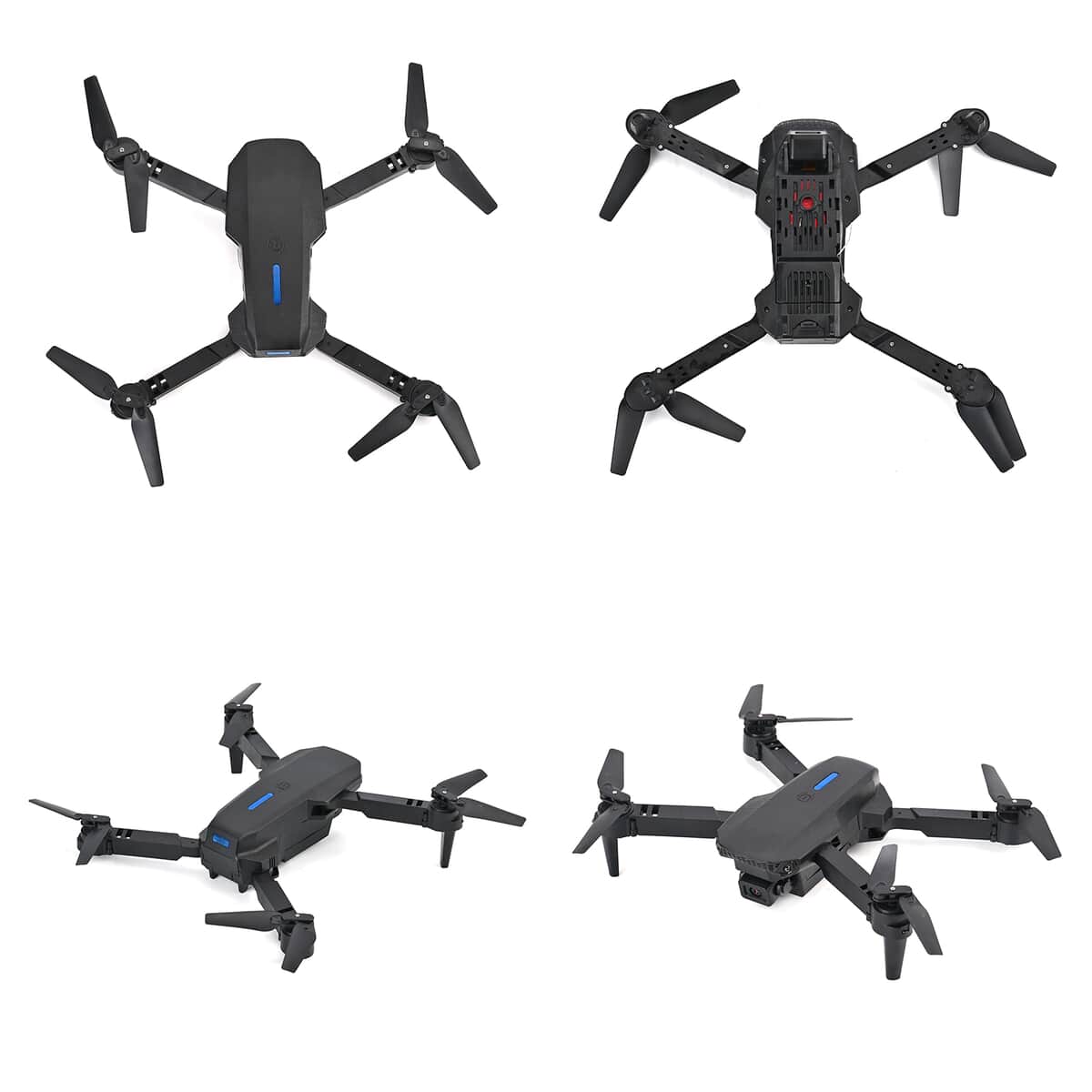 Foldable Single Camera Drone Quadcopter with Remote Controller image number 3