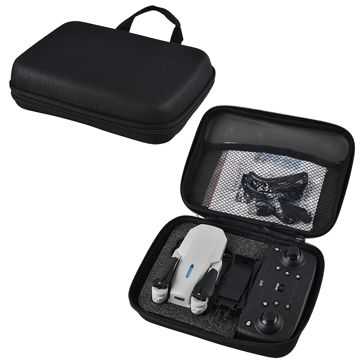 Foldable Single Camera Drone Quadcopter with Remote Controller image number 6