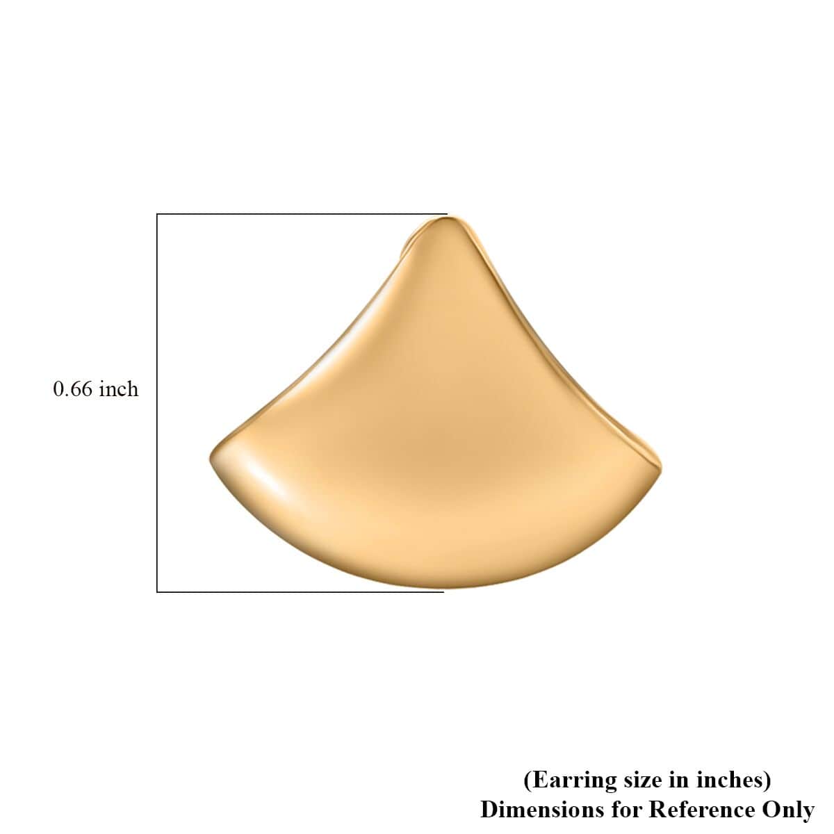 Vermeil YG Over Sterling Silver Earrings (9.40 g) image number 3