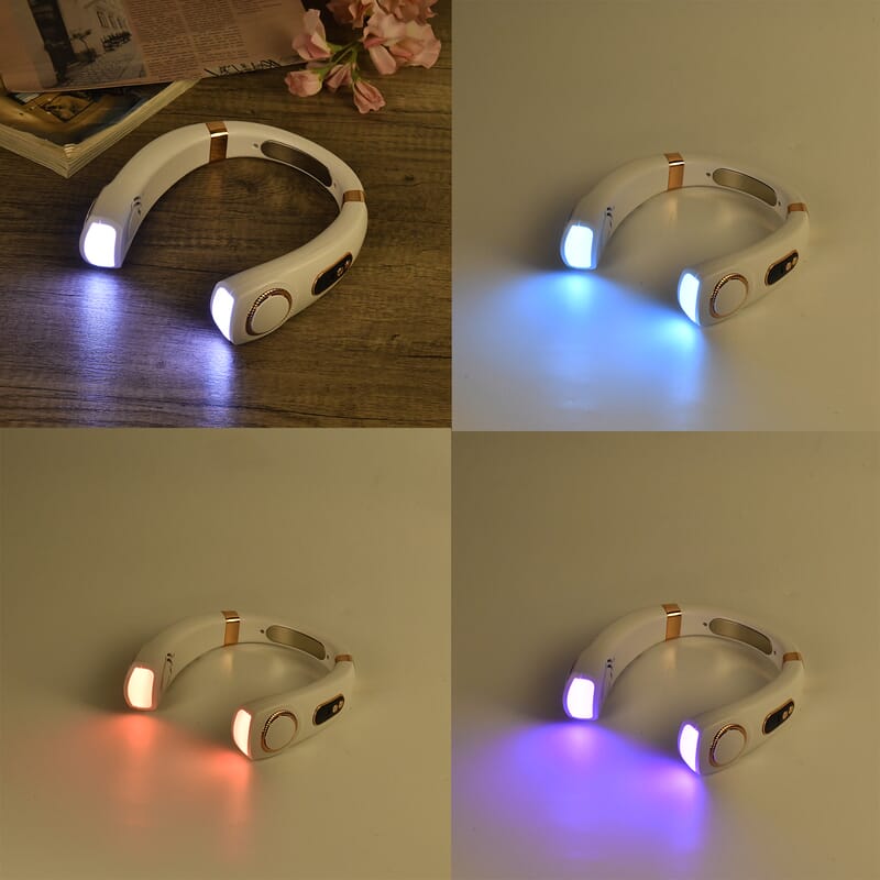 Bladeless Hanging Neck Fan with Ambient Light (DC5V-1A 5W)