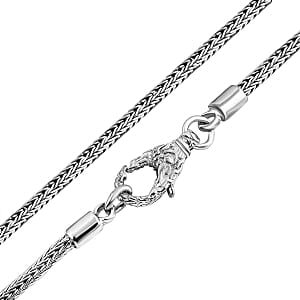Sterling Silver Necklace (18 Inches) 15.34 g