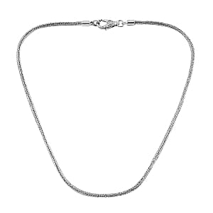 Sterling Silver Necklace (18 Inches) 15.34 g