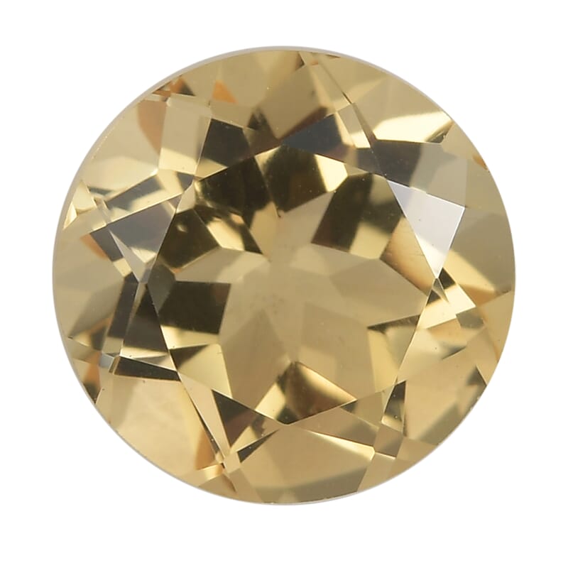 Brazilian Citrine (Rnd 9 mm) 2.40 ctw Loose Gemstone