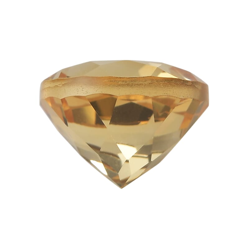 Brazilian Citrine (Rnd 9 mm) 2.40 ctw Loose Gemstone