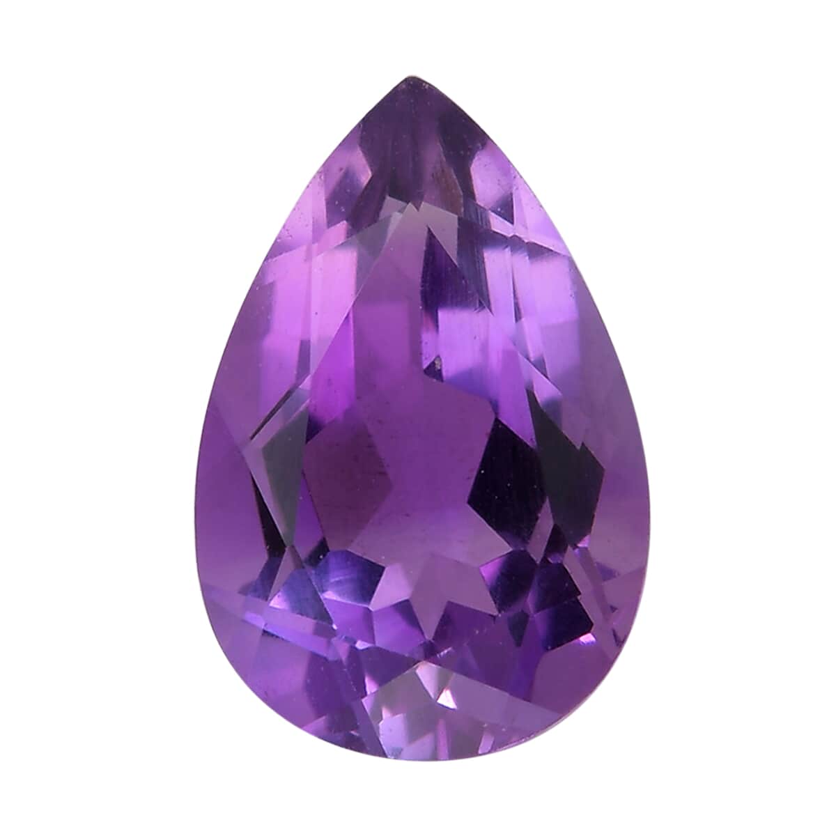 AA Moroccan Amethyst (Pear 9x6 mm) 1.05 ctw Loose Gemstone image number 0