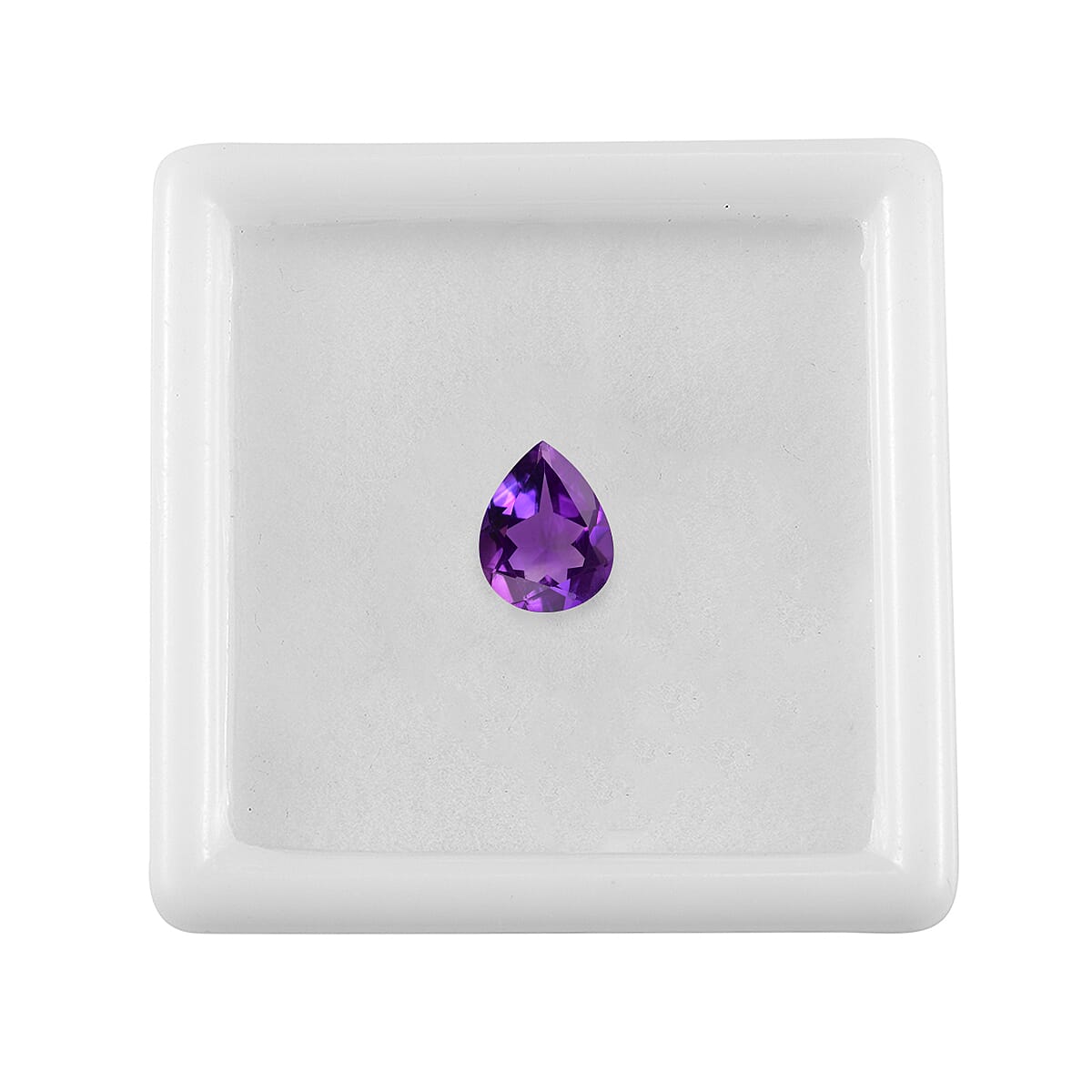 AA Moroccan Amethyst (Pear 9x7 mm) 1.34 ctw Loose Gemstone