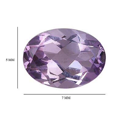 AA Rose De France Amethyst Set of 4 (Ovl 7x5 mm) 2.81 ctw Loose Gemstone