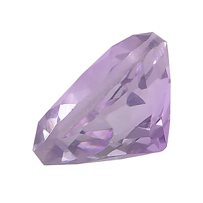 Rose De France Amethyst Set of 4 (Hrt 8 mm) 5.86 ctw Loose Gemstone