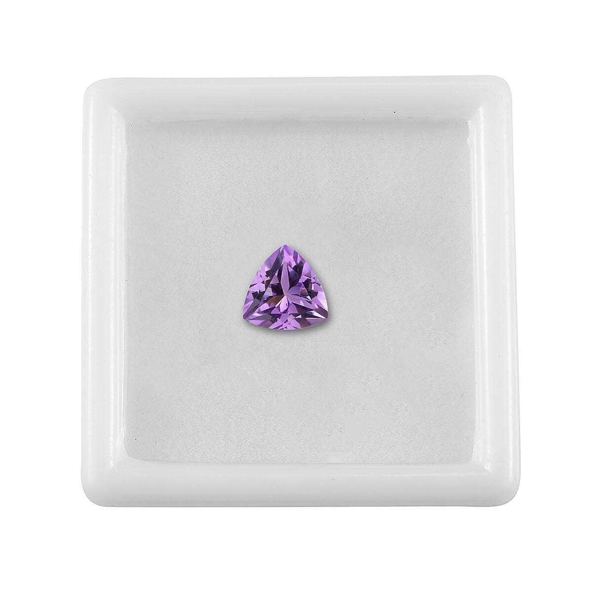 Moroccan Amethyst (Trl 8 mm) 1.58 ctw Loose Gemstone image number 2
