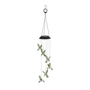 Multicolor Slow Flashing LED Solar Wind Chime (1.2V/AA 600mAh Ni-MH)