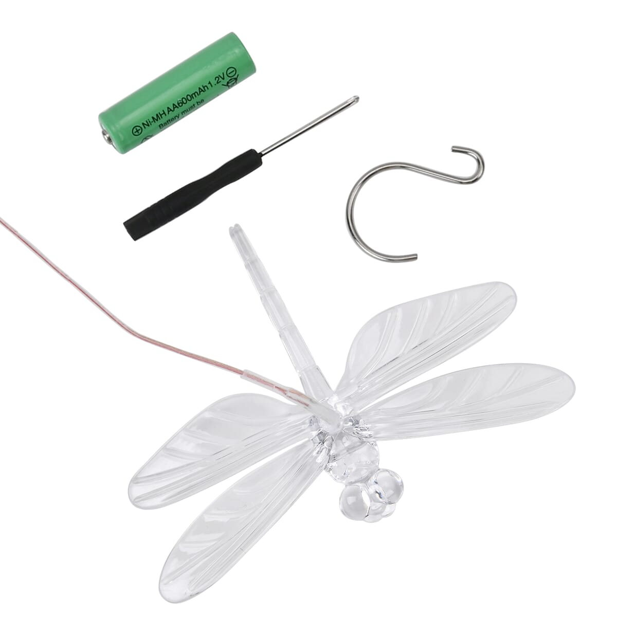 Slow Flashing LED Solar Wind Chime image number 2