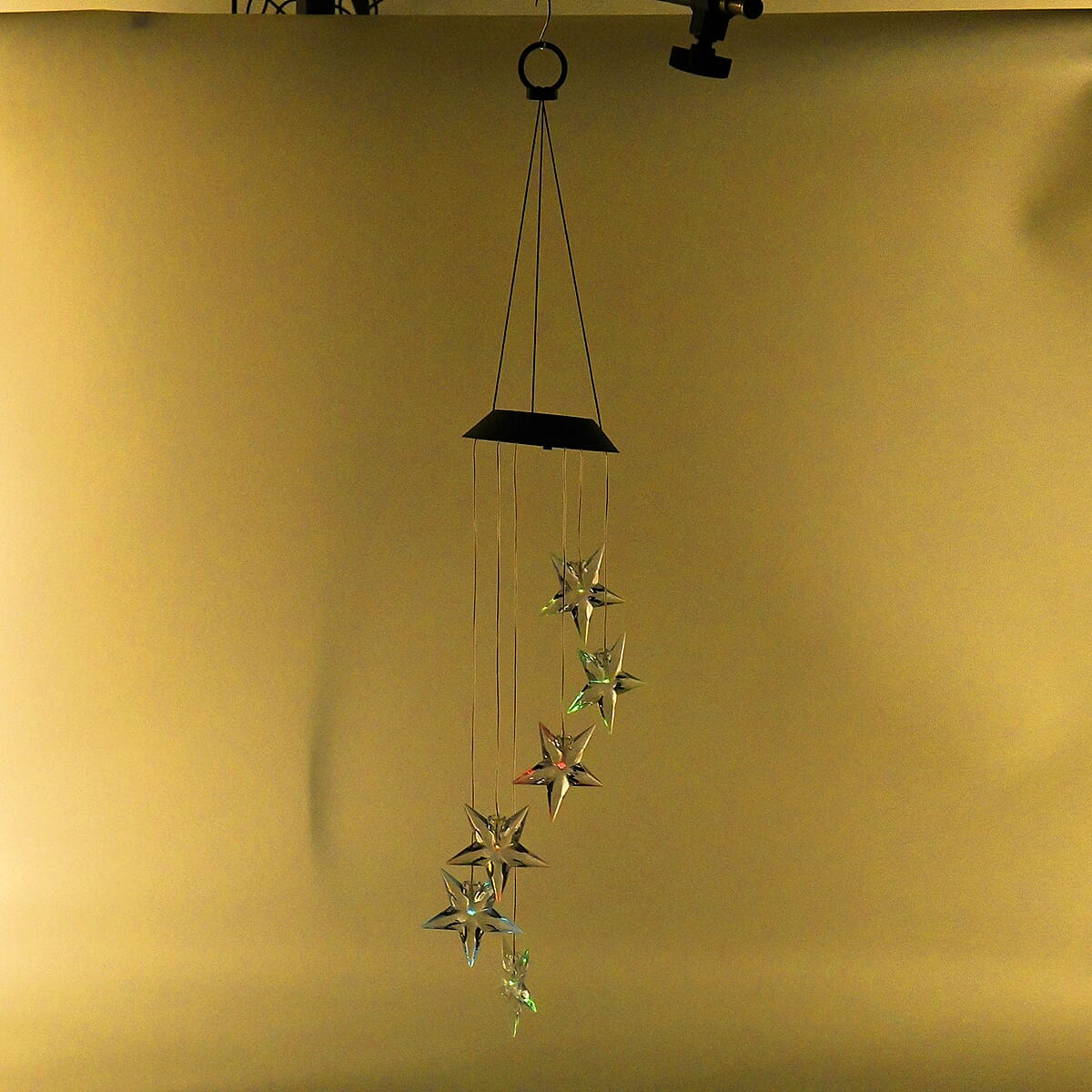 Multicolor Slow Flashing LED Solar Wind Chime (1.2V/AA 600mAh Ni-MH) image number 1